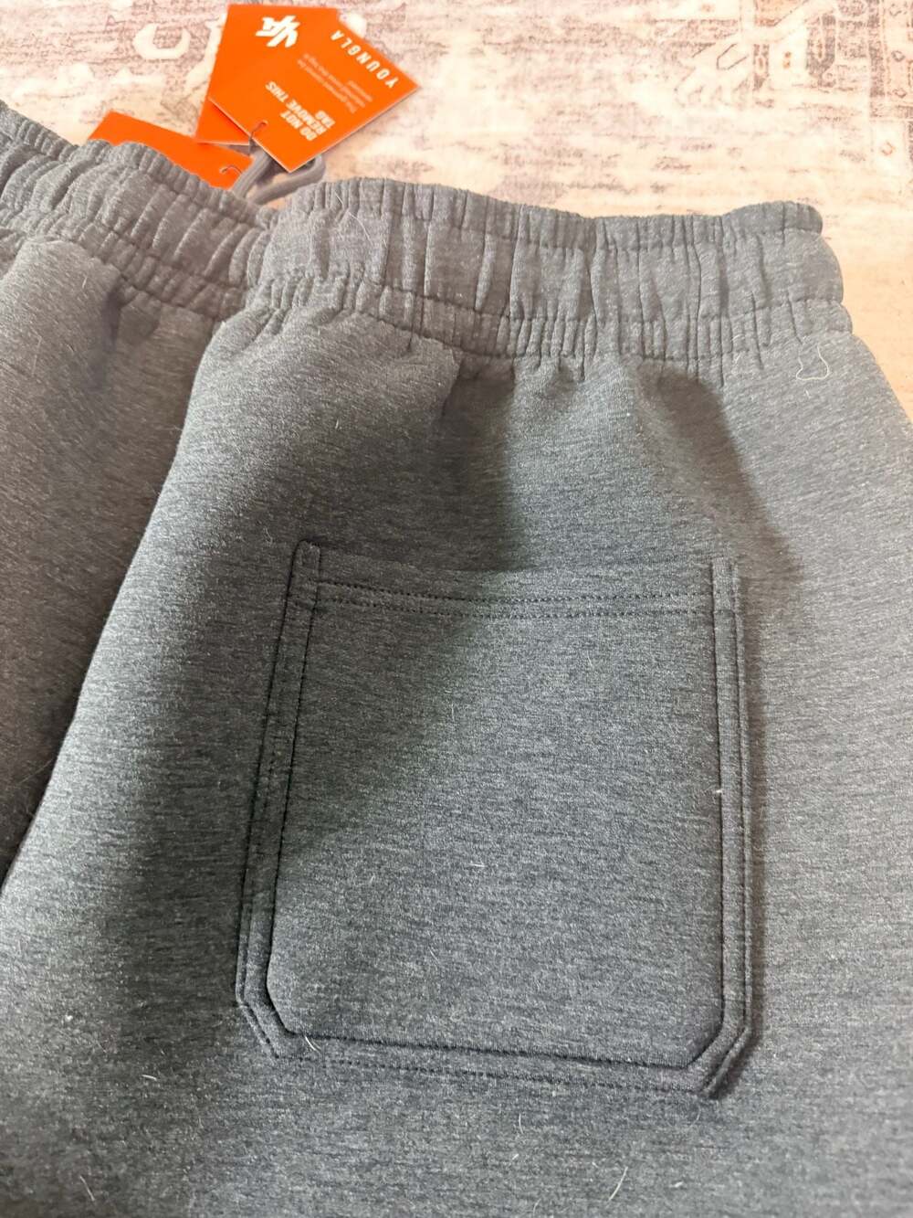 YoungLA 2047 Scuba Cargo Sweats Charcoal Grey Size XL - Picture 6 of 10